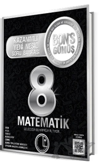 Levent İçöz LGS 8. Sınıf Bons Gümüş Matematik Soru Bankası – Kolektif – Bons Yayınları kitap kapağı