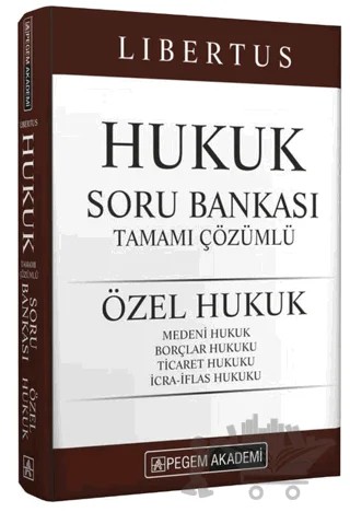 2022 KPSS A Grubu Libertus Hukuk Tamamı Çözümlü Soru Bankası (Özel Hukuk) – Kolektif – Pegem Akademi Yayıncılık kitap kapağı