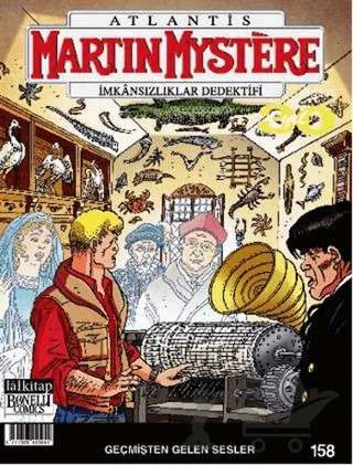 Martin Mystere İmkansızlıklar Dedektifi Sayı: 158 - Geçmişten Gelen Sesler – Lal Kitap kitap kapağı