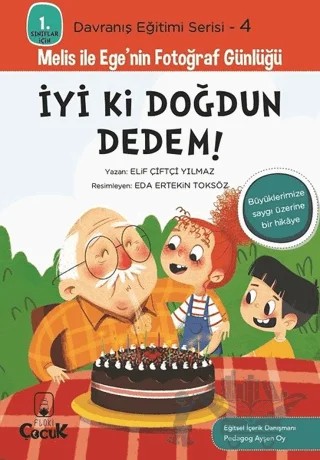 İyi ki Doğdun Dedem! – Elif Çiftçi Yılmaz – Floki Çocuk kitap kapağı