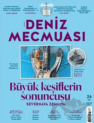 Yeni Deniz Mecmuası Sayı: 26 Eylül 2022 – Yeni Deniz Mecmuası Dergisi kitap kapağı
