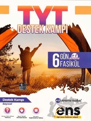 2021 YKS TYT Sayısal Destek Kampı – Kolektif – ENS Yayınları kitap kapağı