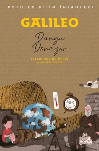 Galileo - Popüler Bilim İnsanları – Halide Merve – Nesil Çocuk Yayınları kitap kapağı