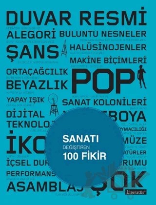 Sanatı Değiştiren 100 Fikir – Michael Bird – Literatür Yayıncılık kitap kapağı