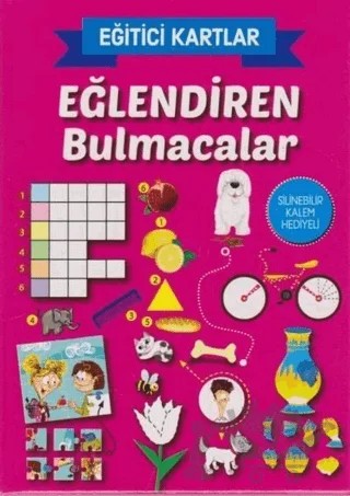 Eğlendiren Bulmacalar - Eğitici Kartlar – Ivan Nikolov Ivanov – Teleskop Popüler Bilim kitap kapağı