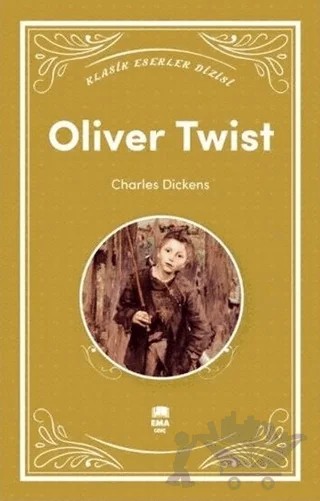 Oliver Twist – Charles Dickens – Ema Genç kitap kapağı