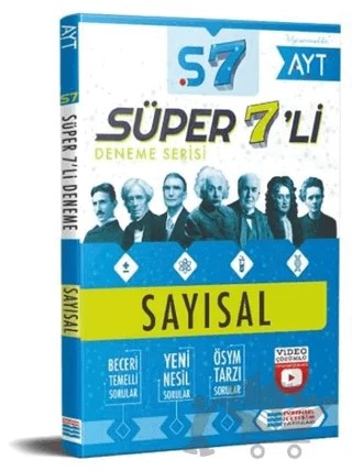 Evrensel Süper 7'li Deneme - Sayısal – Kolektif – Evrensel İletişim Yayınları kitap kapağı
