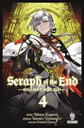 Seraph of the End - Kıyamet Meleği 4 – Takaya Kagami – Kurukafa Yayınevi kitap kapağı