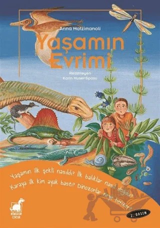 Yaşamın Evrimi – Anna Hatzimanoli – Dinozor Çocuk kitap kapağı