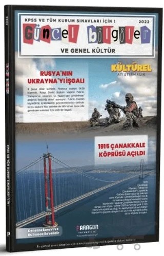 2022 Güncel Bilgiler ve Genel Kültür – Merve Erdoğan – Paragon Yayıncılık kitap kapağı