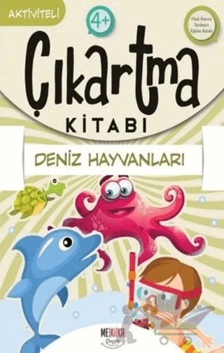 Deniz Hayvanları - Çıkartma Kitabı – Kolektif – Mekika Yayınevi kitap kapağı