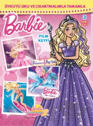 Barbie Film Keyfi Çıkartmalı Öykü – Kolektif – Doğan Egmont Yayıncılık kitap kapağı