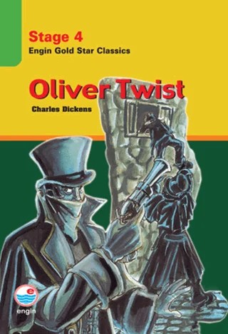 Oliver Twist - Stage 4 – Charles Dickens – Engin Yayınevi kitap kapağı