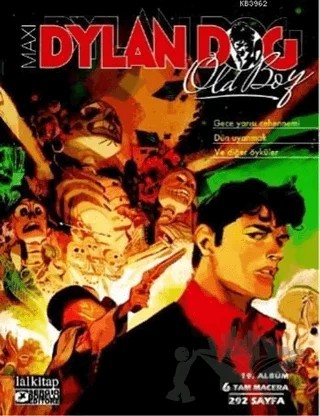 Dylan Dog Maxi Albüm 19 – Giovanni Di Gregorio – Lal Kitap kitap kapağı