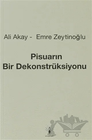 Pisuarın Bir Dekonstrüksiyonu – Ali Akay, Emre Zeytinoğlu – Minör Yayınları kitap kapağı