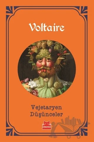 Vejetaryen Düşünceler – Voltaire – Kırmızı Kedi Yayınevi kitap kapağı