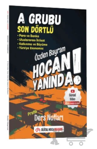 KPSS A Grubu Son Dörtlü Pratik Ders Notları – Özden Bayram – Dijital Hoca kitap kapağı