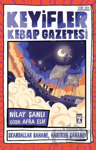 Keyifler Kebap Gazetesi – Nilay Şanlı – İlk Genç Timaş kitap kapağı