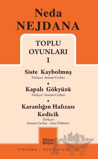 Neda Nejdana Toplu Oyunları 1 – Neda Nejdana – Mitos Boyut Yayınları kitap kapağı
