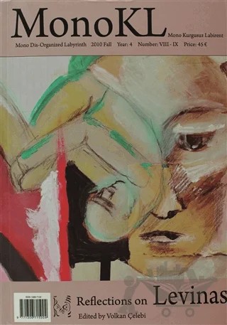 MonoKL Sayı 8-9: Reflections on Levinas (İngilizce) – MonoKL Yayınları kitap kapağı