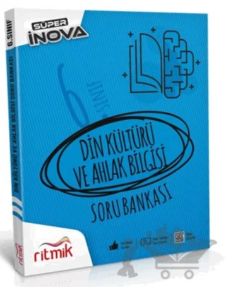 6. Sınıf Din Kültürü ve Ahlak Bilgisi - Süper İnova Soru Bankası – Kolektif – Ritmik Yayınları kitap kapağı