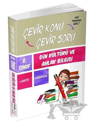 8. Sınıf Din Kültürü ve Ahlak Bilgisi Çevir Konu Çevir Soru – Kolektif – İnovasyon Yayınları kitap kapağı