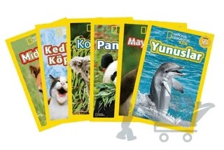 National Geographic Kids - Sevimli Hayvanlar Seti 6 Kitap – Kolektif – Beta Kids kitap kapağı