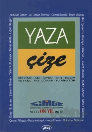 Yaza Çize – Kolektif – Zeus Kitabevi kitap kapağı