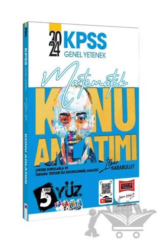 KPSS Genel Yetenek 5Yüz Matematik Konu Anlatımı – Kolektif – Yargı Yayınevi kitap kapağı