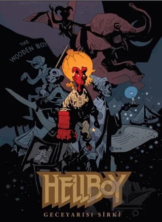 Hellboy - Geceyarısı Sirki – Mike Mignola – JBC Yayıncılık kitap kapağı