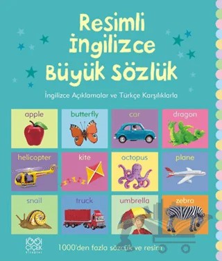 Resimli İngilizce Büyük Sözlük – Jo Litchfield – 1001 Çiçek Kitaplar kitap kapağı