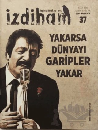 İzdiham Dergisi Sayı: 37 Ekim - Kasım 2018 – İzdiham Dergisi kitap kapağı