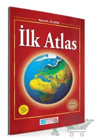 Resimli, Grafikli İlk Atlas – Kolektif – Evrensel İletişim Yayınları kitap kapağı