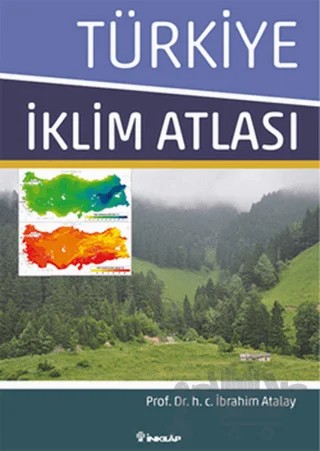 Türkiye İklim Atlası – İbrahim Atalay – İnkılap Kitabevi kitap kapağı