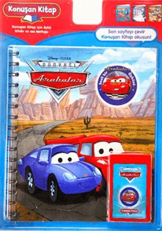 Arabalar - Konuşan Kitap – Kolektif – Doğan Egmont Yayıncılık kitap kapağı