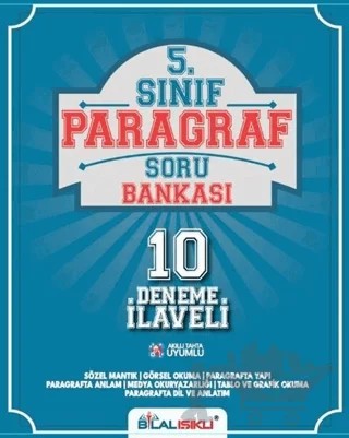 5. Sınıf Paragraf Soru Bankası – Kollektif – Bilal Işıklı Yayınları kitap kapağı