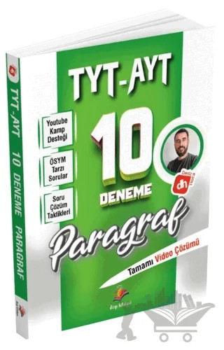 2025 TYT-AYT - Paragraf 10 Deneme Sınavı – Deniz Bozkurt – Dizgi Kitap kitap kapağı