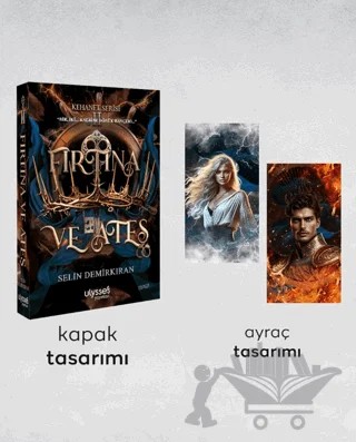 Kehanet Serisi 2 - Fırtına ve Ateş – Selin Demirkıran – Ulysses Yayınları kitap kapağı
