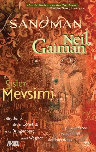 Sandman 4 - Sisler Mevsimi – Neil Gaiman – İthaki Yayınları kitap kapağı