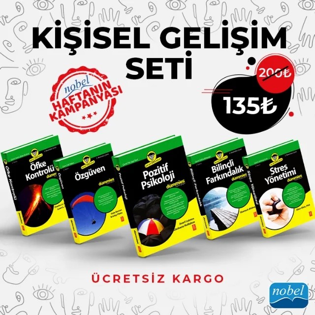 Kişisel Gelişim Seti – Komisyon – Nobel Yaşam kitap kapağı