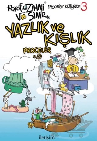 Yazlık ve Kışlık Proceler – Zihni Sinir – İletişim Yayınevi kitap kapağı