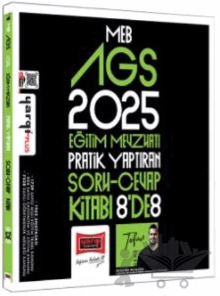 2025 MEB-AGS Eğitim Mevzuatı Pratik Yaptıran Soru-Cevap Kitabı – Tufan Genç – Yargı Yayınevi kitap kapağı