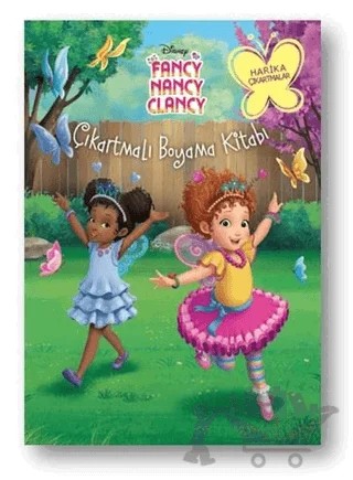 Çıkartmalı Boyama Kitabı - Fancy Nancy Clancy – Kolektif – Doğan Egmont Yayıncılık kitap kapağı