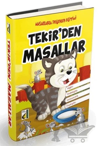 Tekir'den Masallar – Nehir Aydın Gökduman, Sara Gürbüz Özeren – Damla Yayınevi kitap kapağı