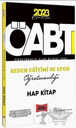 Yargı 2023 ÖABT Beden Eğitimi Öğretmenliği Hap Kitap Yargı Yayınları – Kolektif – Yargı Yayınevi kitap kapağı