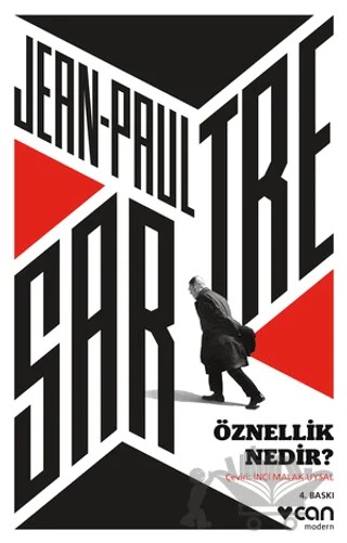 Öznellik Nedir? – Jean Paul Sartre – Can Yayınları kitap kapağı