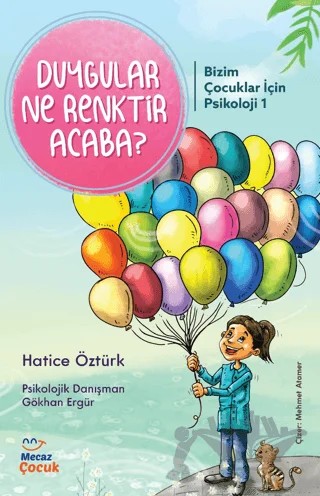 Psikoloji Duygular Ne Renktir Acaba? – Hatice Öztürk – Mecaz Çocuk kitap kapağı