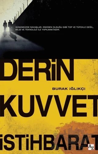 Derin Kuvvet İstihbarat – Burak İğlikçi – Az Kitap kitap kapağı