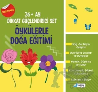 3 - 6 Yaş Öykülerle Doğa Eğitimi – Kolektif – Harika Çocuk Yayınları kitap kapağı