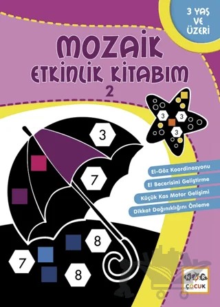 Mozaik Etkinlik Kitabım - 2 – Kolektif – Nar Çocuk kitap kapağı